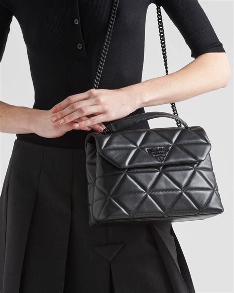 prada spectrum nappa|Large Prada Spectrum Nappa Leather Bag.